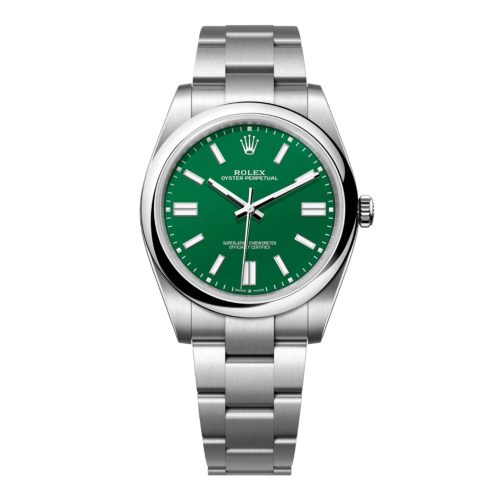 Rolex Oyster Perpetual 41mm Green Dial (Unworn) ref 124300